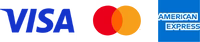 Visa, Mastercard, American Express